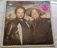 Merle Haggard Willie Nelson Poncho Lefty LP EX