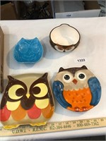 Owl Bowls & Plates