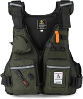 NEW $68  Fishing Vest Adjustable Fishing Jackets