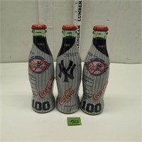 New York Yankees Coca Cola Bottles