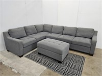 THOMASVILLE 2-PIECE SECTIONAL SOFA WITH OTTOMAN (2