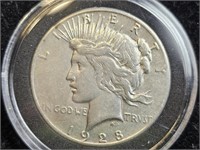 1928 Peace Dollar