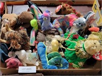 FLAT OF ASSORTED TY BEANIE BABIES
