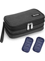 AUVON Insulin Cooler Travel Case, Expandable