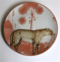 Les-ottomans 8" Lion Plate Italy