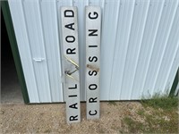 Railroad Crossing Aluminum Signs