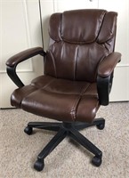 Low-Back Office Chair on Rollers