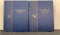 EMPTY- Washington Quarters 1932- & 1932-64 Folders