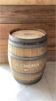 Wooden wine barrel