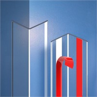 Clear Self Adhesive Wall Corner Protectors 2 PCS