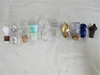 10 Vintage Perfume Bottle and Decanter Stoppers