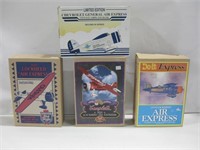 Four Vtg Airplane Banks