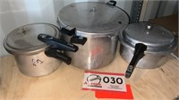 PRESSURE COOKERS (3)