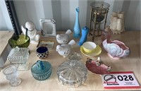 CANDY DISHES, KNICK KNACKS