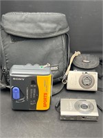 Sony Walkman canon cameras