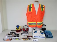 Safety Gear - Gloves, Vests, Glasses, Etc (No Ship