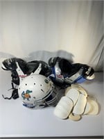 Football Helmet Shoulder Pads and Gear