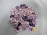 Assorted Amethyst Faceted Beads 188.83g