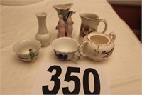 6PC SMALL PORCELAINS