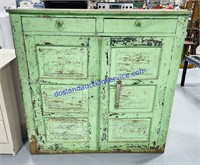 Antique Wooden Cabinet (45 x 45 x 16)