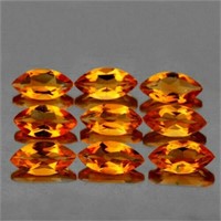 Natural Golden Orange 8x4 MM - IF-VVS