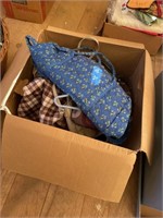 box of ladies purses and bags. 1 coach, insulate