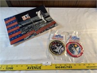 Kennedy Space Center Sealed Calendar & Patches