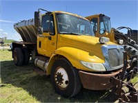 2004 International 4300 DT466 Salt Truck - title