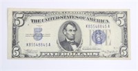 $5 SILVER CERTIFICATE, SERIES OF 1934