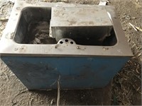 used can arm water fountain, no valve