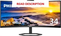 PHILIPS 34E1C5600HE 34 UltraWide QHD Monitor