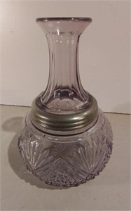 Amethyst Coloured Vase