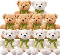 *Pack of 12, 10" Plush Stuffed Teddy Bears*