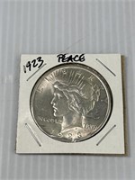 1923  Peace Silver Dollar Nice