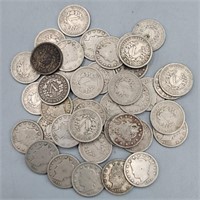 (40) 1911-1912 Liberty V Nickels