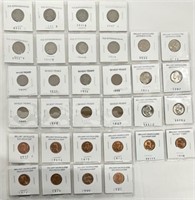 5 Sets Of Collectable Coins