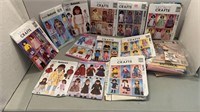 E4)Dolls:18”American Girl patterns + Cabbage Patch