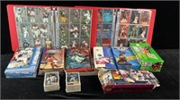 Mixed Lot of Sports Trading Cards