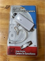 Simulated Video Security Camera New