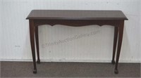 Mahogany Entry and/or Hall Side Table #1
