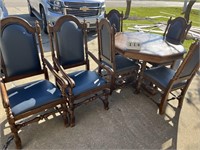 Dining Table, 6 chairs