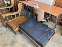Desk, Chair, Bench, etc.