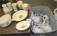 PFALTZGRAFF DISHES LOT (AS FOUND)