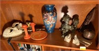 ASSORTED ITALIAN DECOR INCLUDING MASKS FROM