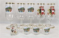 German Shot Glasses & Stemware