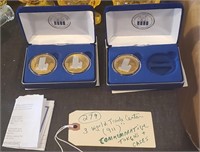 3 World Trade Center 911 tokens coins 2 cases