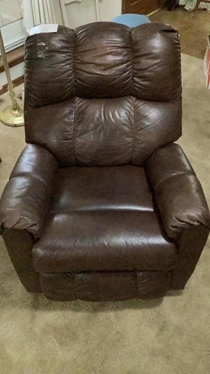 Recliner made by Wanek furniture company