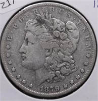 1879 MORGAN DOLLAR VG