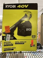 RYOBI 50V CORDLESS LEAF VACUUM MULCHER