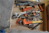 Wood Clamps, C Clamps, Misc. Tools.